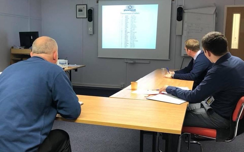 Candidates sitting the FRTOL examination